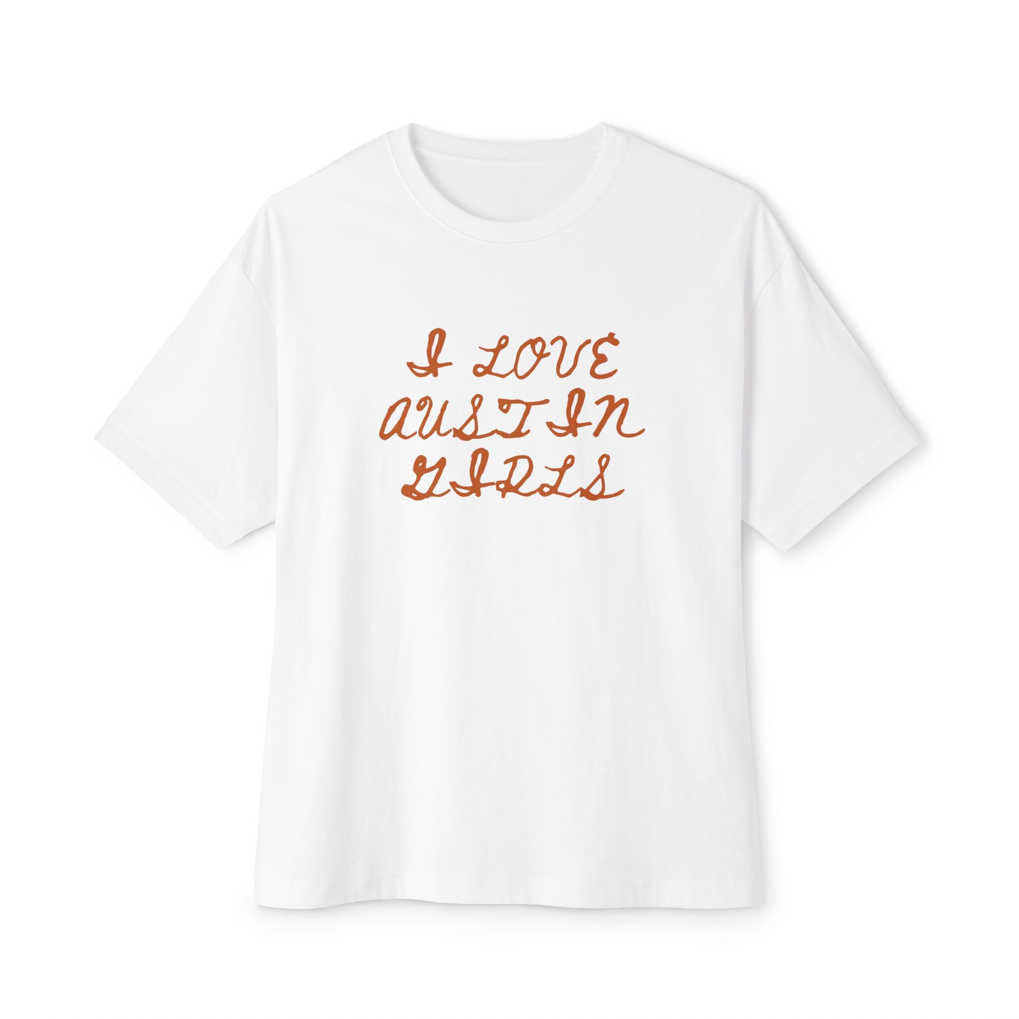 I Love Austin Girls Graphic Tee