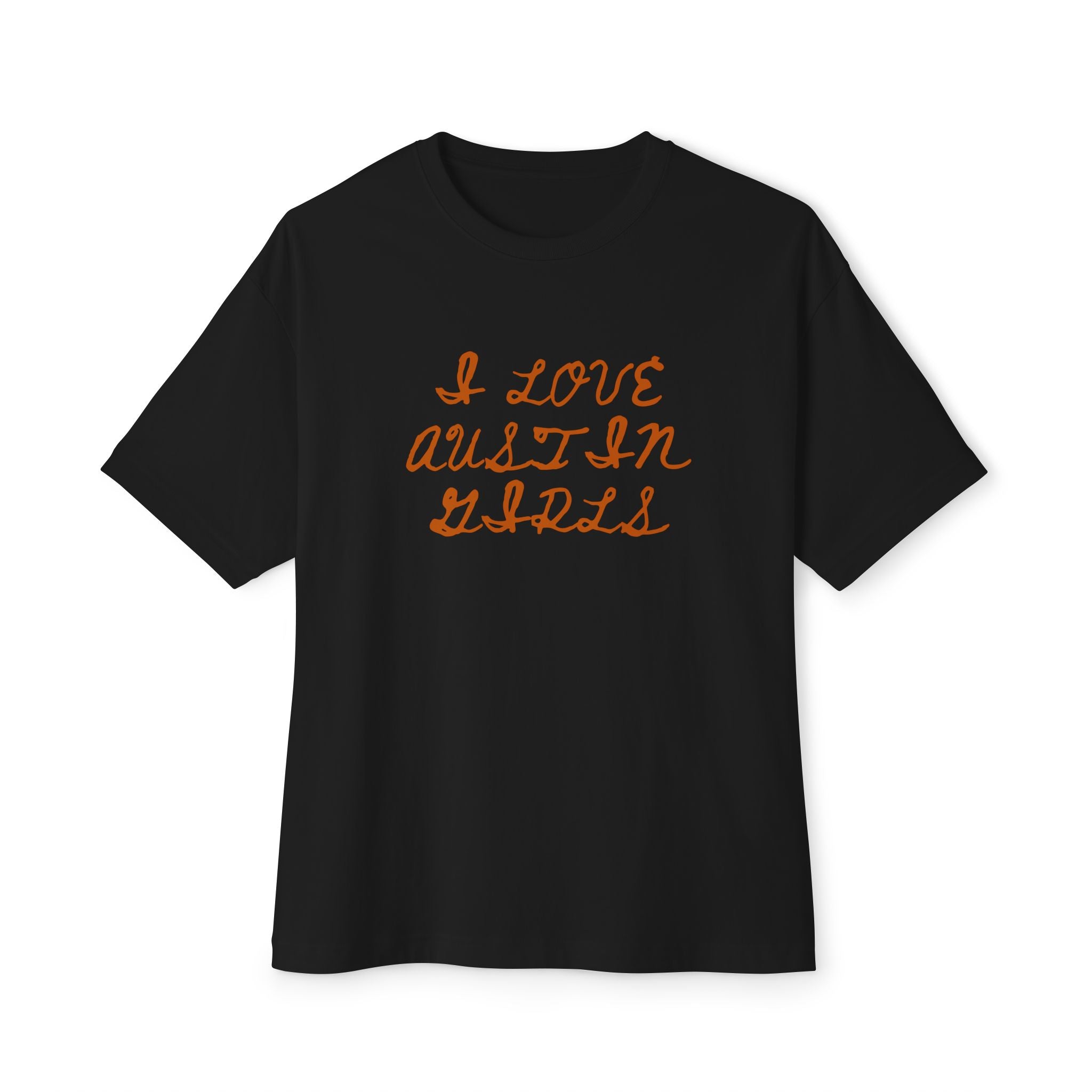 I Love Austin Girls Graphic Tee