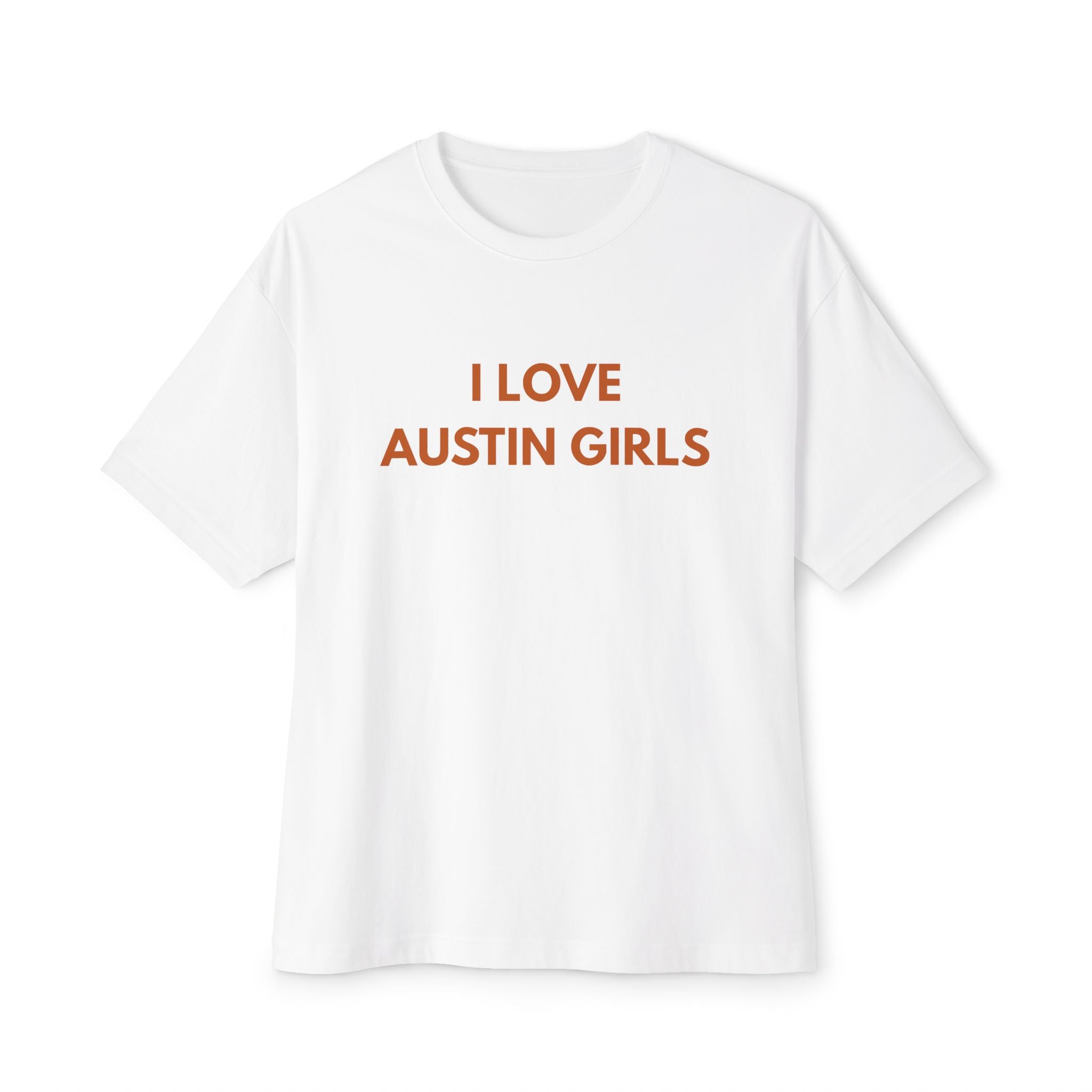 I Love Austin Girls Print Graphic Tee