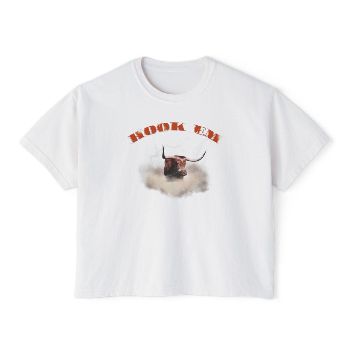 Hook Em Boxy Tee