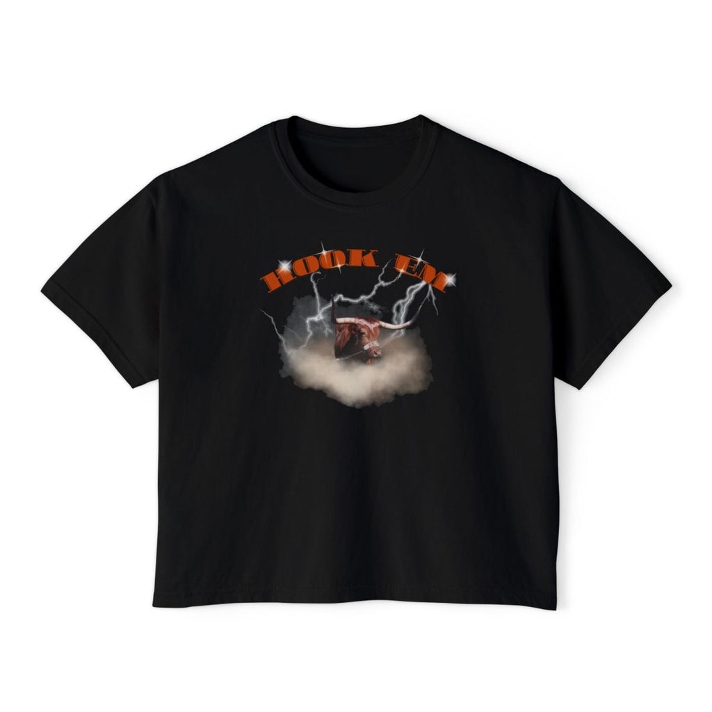 Hook Em Boxy Tee