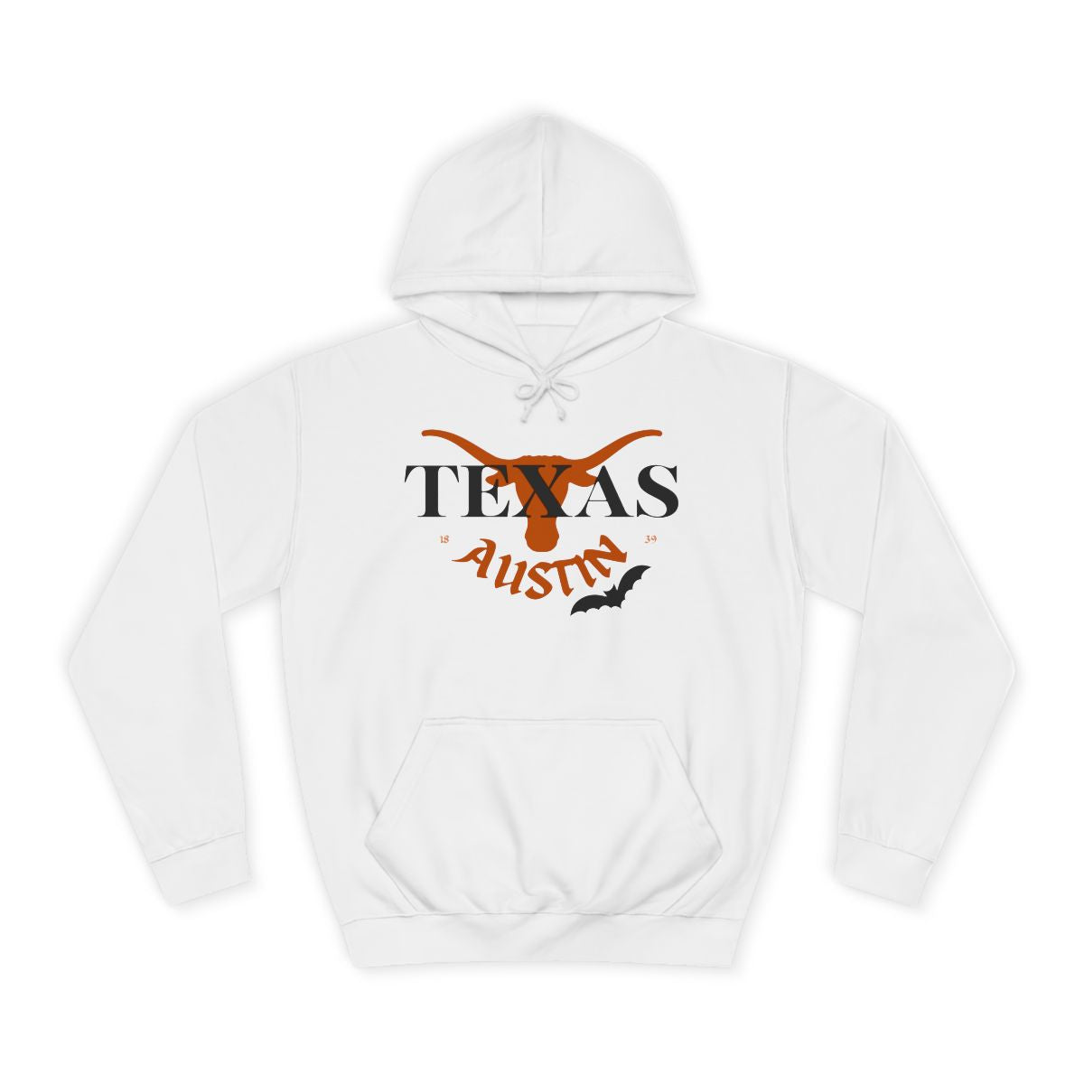 Horns x Halloween Hoodie (Single Bat)