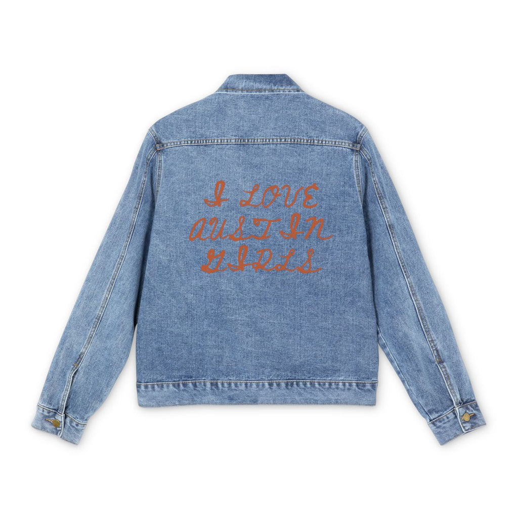 I Love Austin Girls Denim Jacket