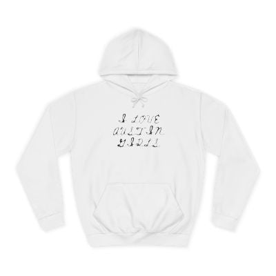 I Love Austin Girls Hoodie