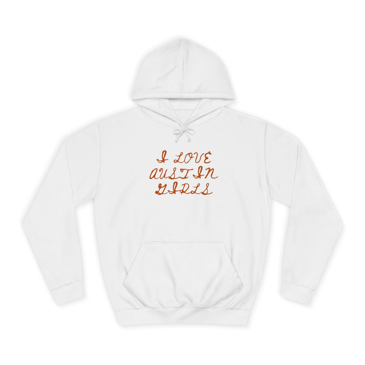 I Love Austin Girls Hoodie