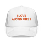 I Love Austin Girls Print Hat