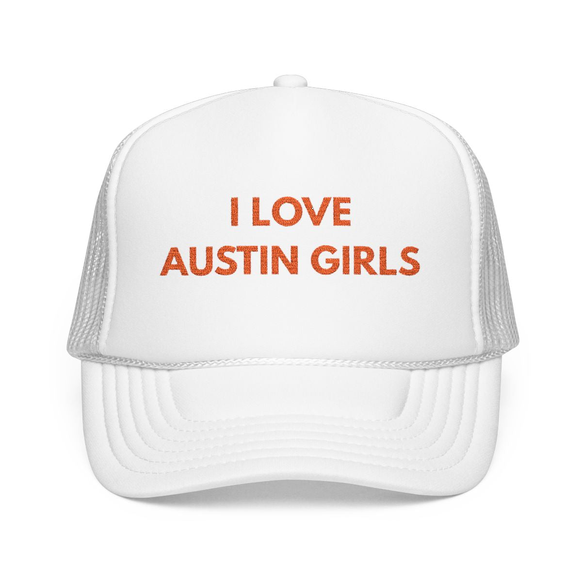 I Love Austin Girls Print Hat