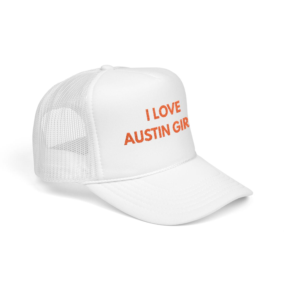 I Love Austin Girls Print Hat