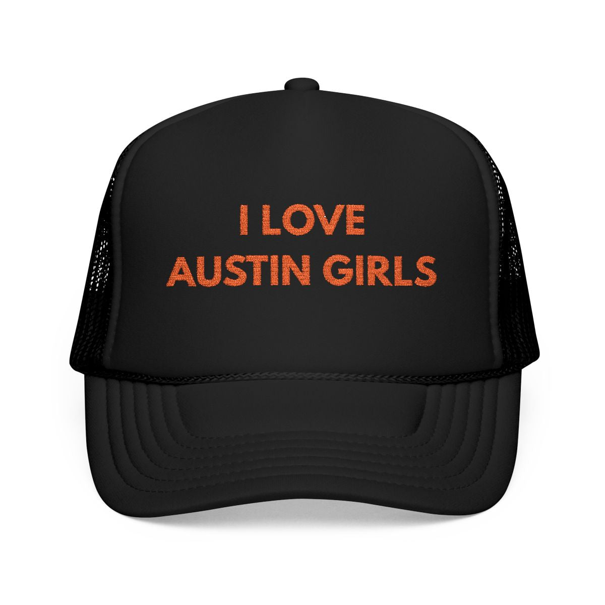 I Love Austin Girls Print Hat