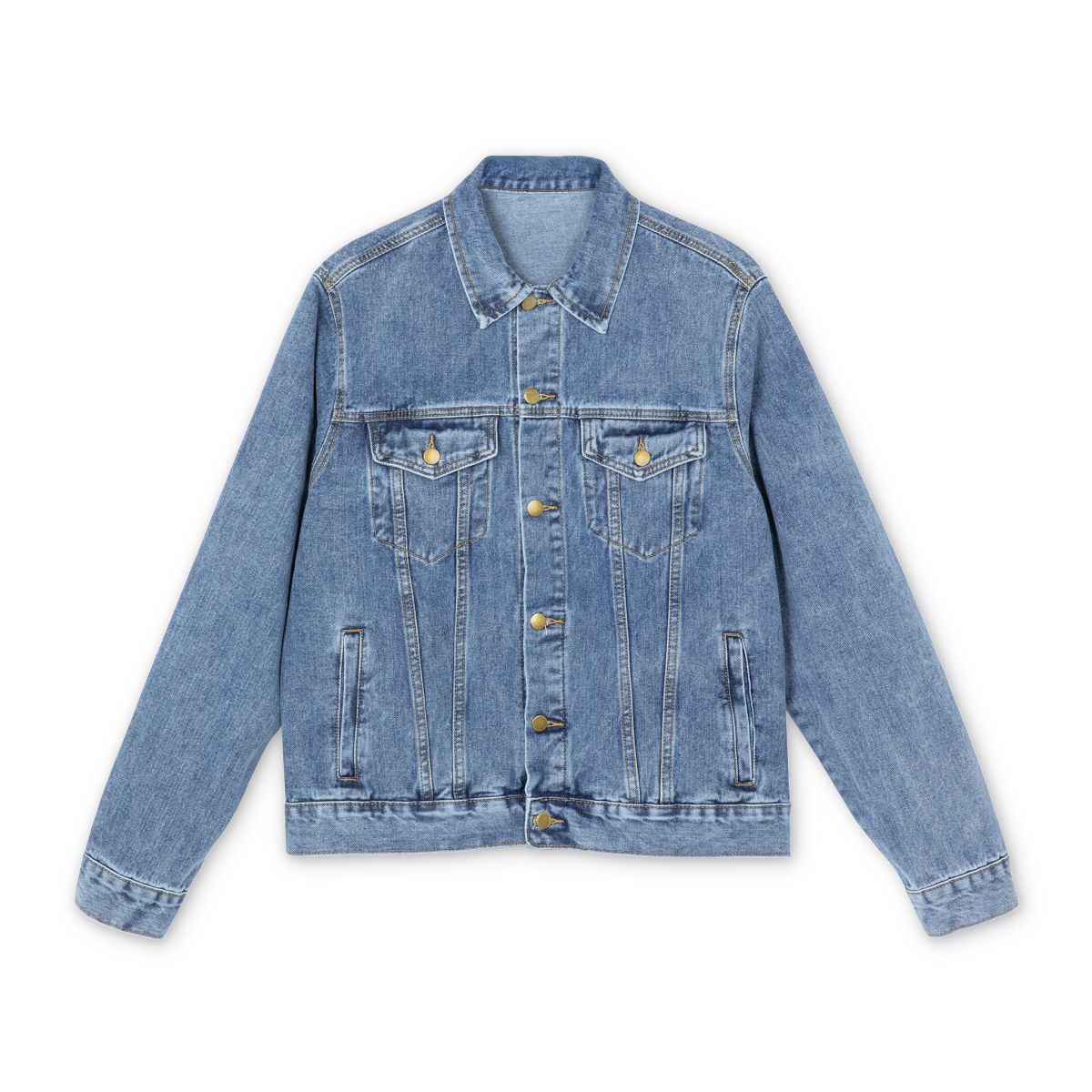 Austin Texas Horns Denim Jacket