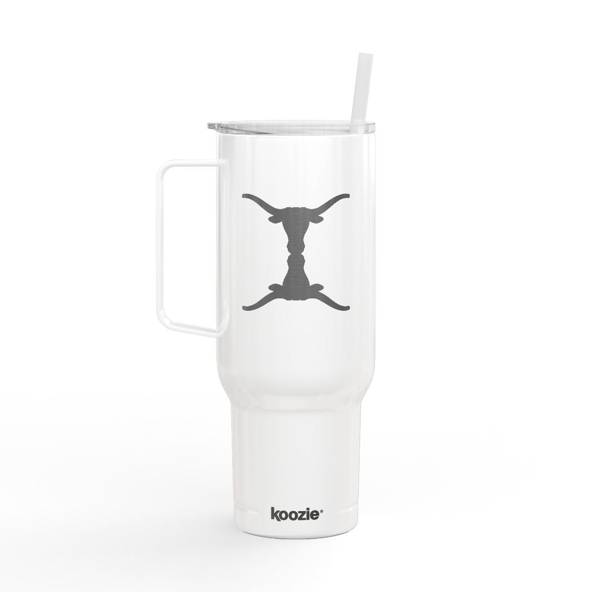 Trippy Horns Insulated Tumbler with Lid, 40oz (Engraving)